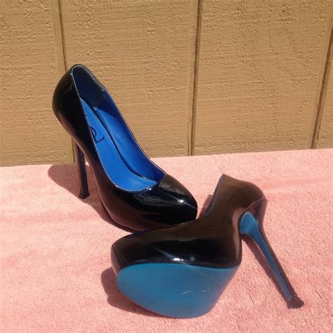 ysl blue bottom heels|ysl sandals.